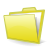 icône folder jaune