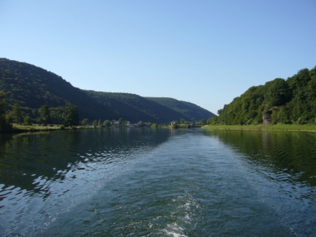 le canal de sortie après Montigny