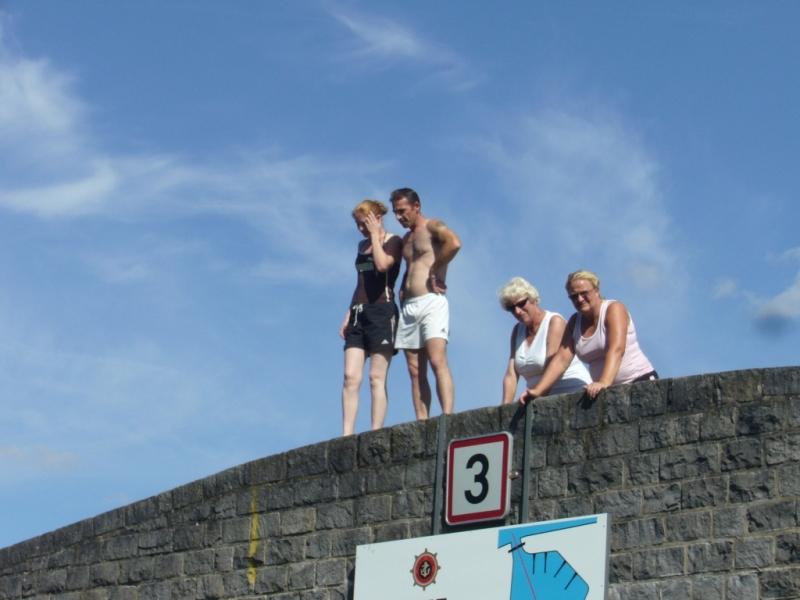 photo du pont avec Mélanie et Bruno