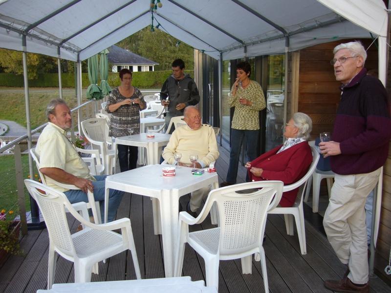 en terrasse