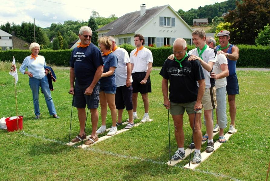 Les skieurs en folie