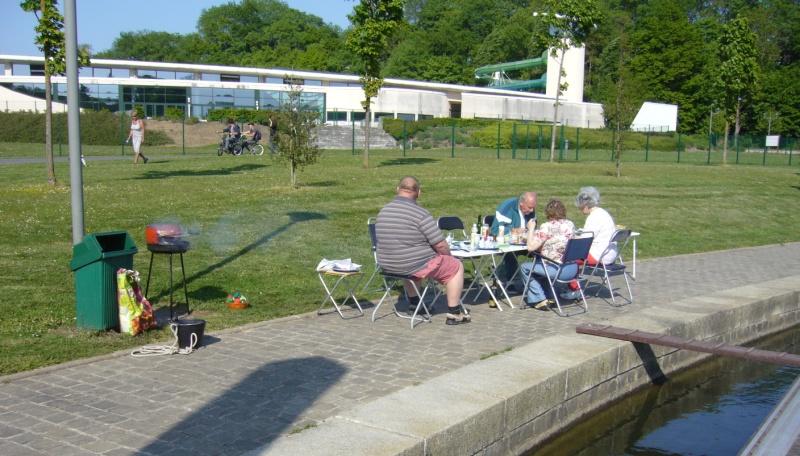 barbecue sur le quai