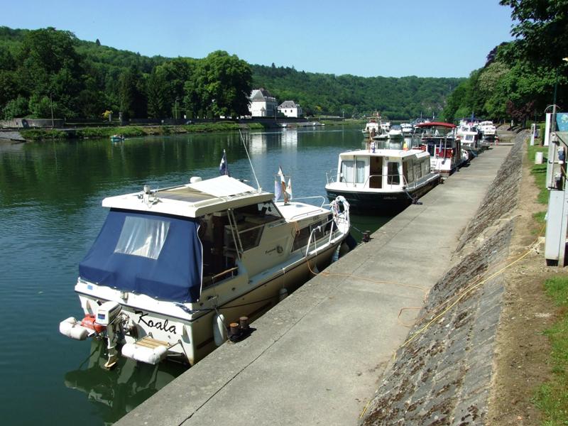 Les bateaux  quai