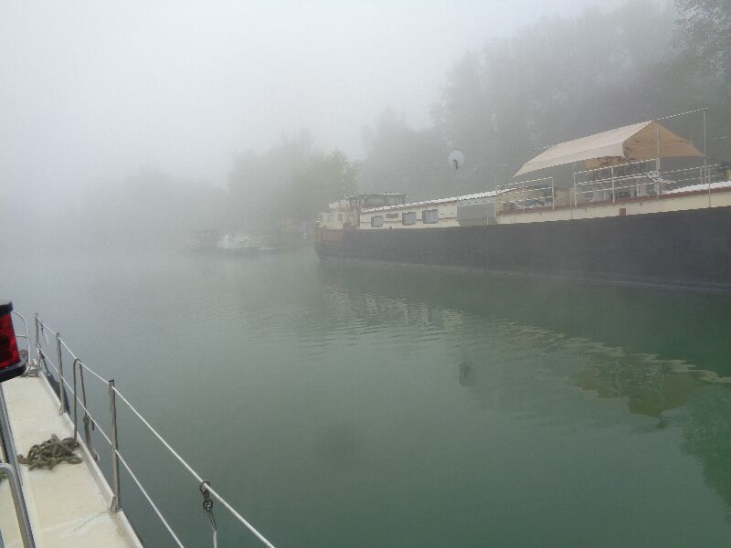 Dpart sous e brouillard
