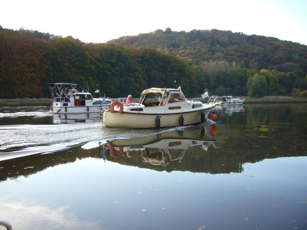 image de bateaux sur la Meuse